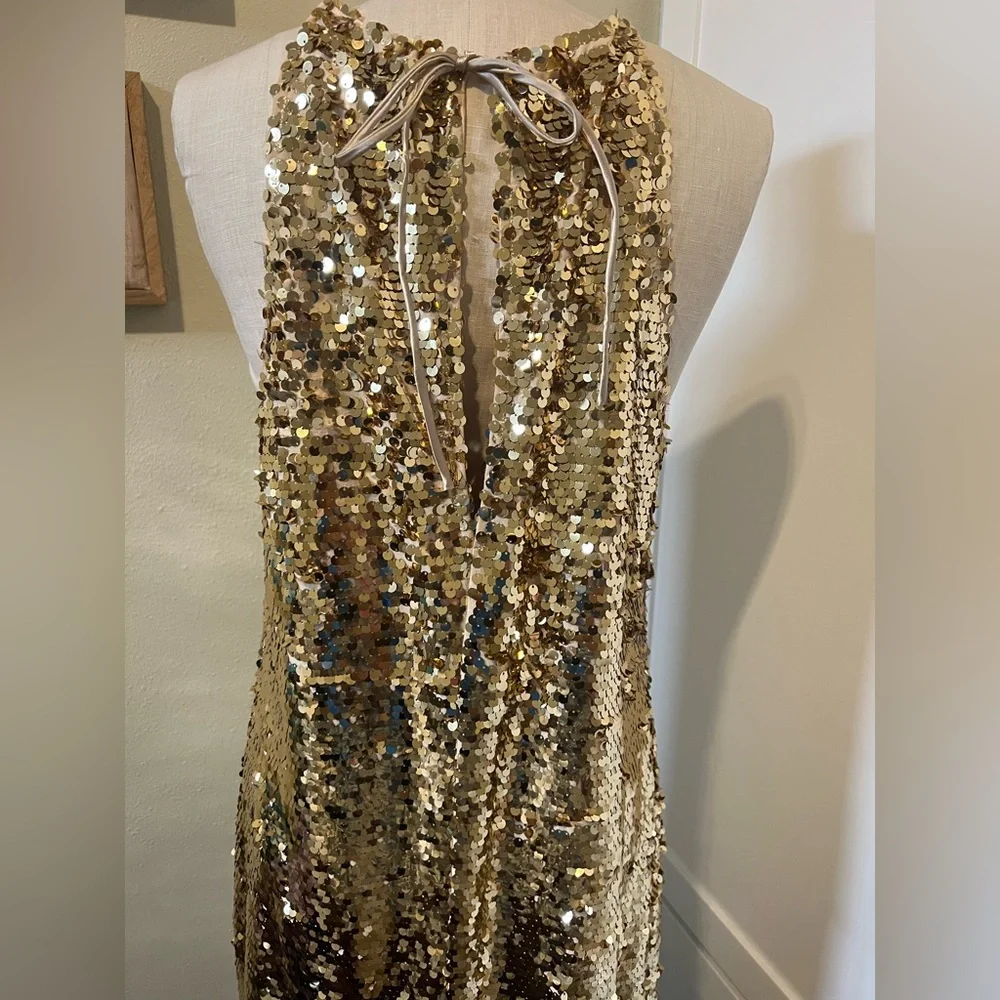 ANDREW CHARLES GOLD SEQUINS - Picture 9 of 11
